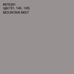 #979291 - Mountain Mist Color Image